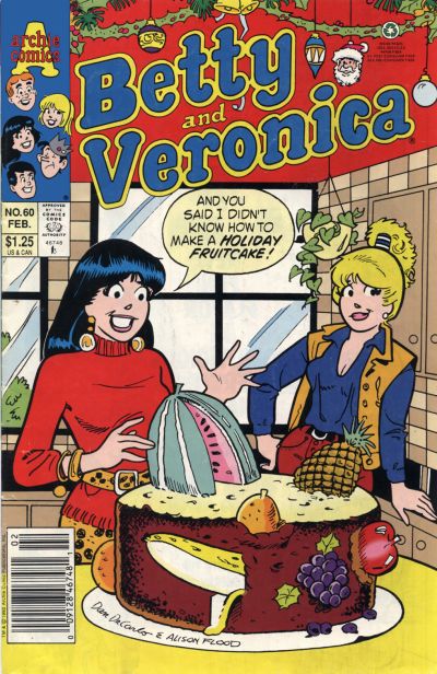 Cover for Betty and Veronica (Archie, 1987 series) #60 [Newsstand]