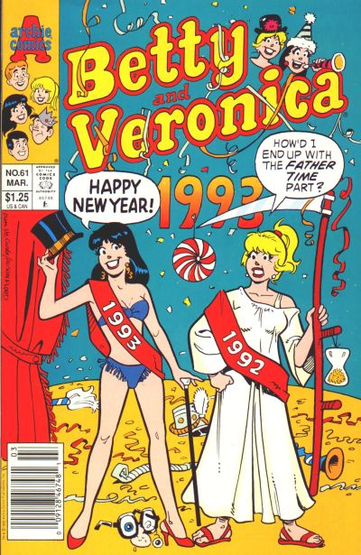 Cover for Betty and Veronica (Archie, 1987 series) #61 [Newsstand]