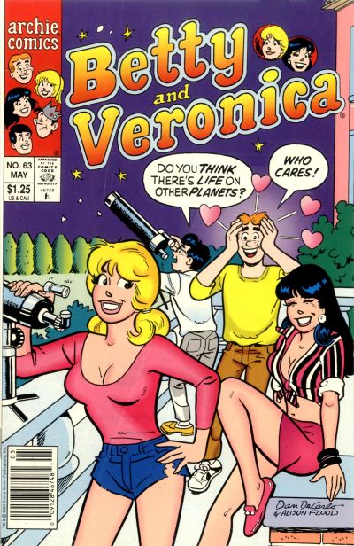 Cover for Betty and Veronica (Archie, 1987 series) #63 [Newsstand]