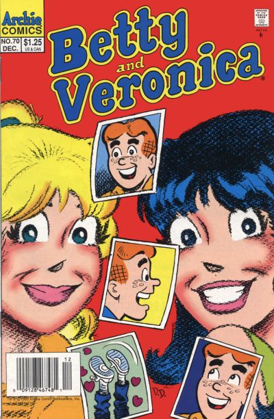 Cover for Betty and Veronica (Archie, 1987 series) #70 [Newsstand]
