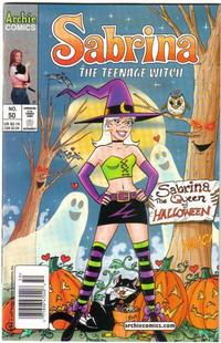 Cover Thumbnail for Sabrina the Teenage Witch (Archie, 2003 series) #50 [Newsstand]