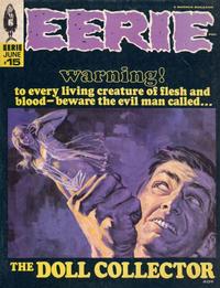 Cover for Eerie (Warren, 1966 series) #15