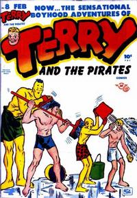 Cover for Terry and the Pirates Comics (Harvey, 1947 series) #8