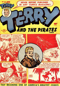 Cover for Terry and the Pirates Comics (Harvey, 1947 series) #10