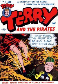 Cover Thumbnail for Terry and the Pirates Comics (Harvey, 1947 series) #11