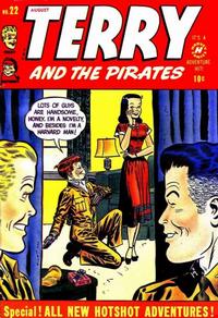 Cover Thumbnail for Terry and the Pirates Comics (Harvey, 1947 series) #22