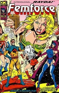 Cover for FemForce (AC, 1985 series) #63