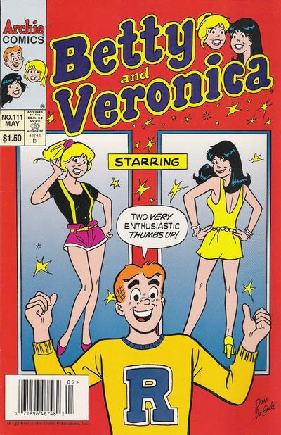 Cover for Betty and Veronica (Archie, 1987 series) #111 [Newsstand]