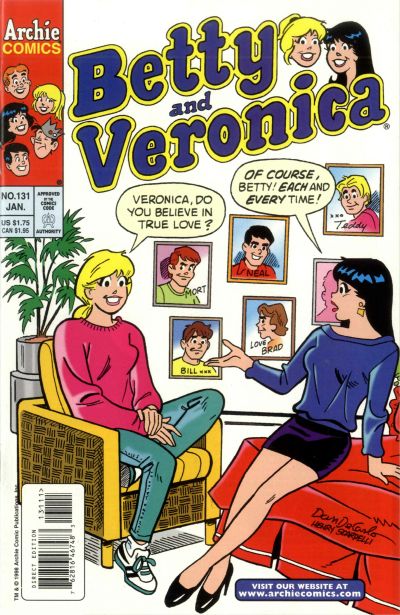 Cover for Betty and Veronica (Archie, 1987 series) #131
