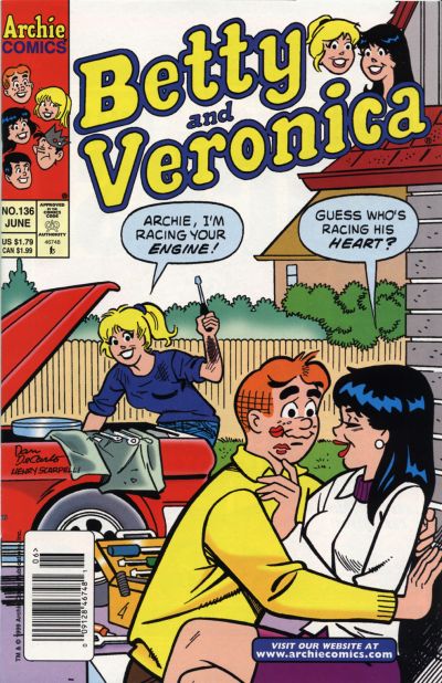 Cover for Betty and Veronica (Archie, 1987 series) #136 [Newsstand]