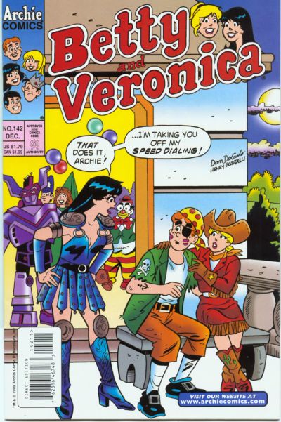 Cover for Betty and Veronica (Archie, 1987 series) #142