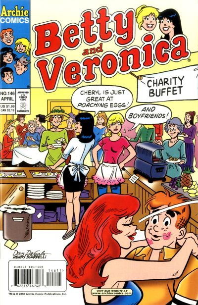 Cover for Betty and Veronica (Archie, 1987 series) #146 [Direct Edition]