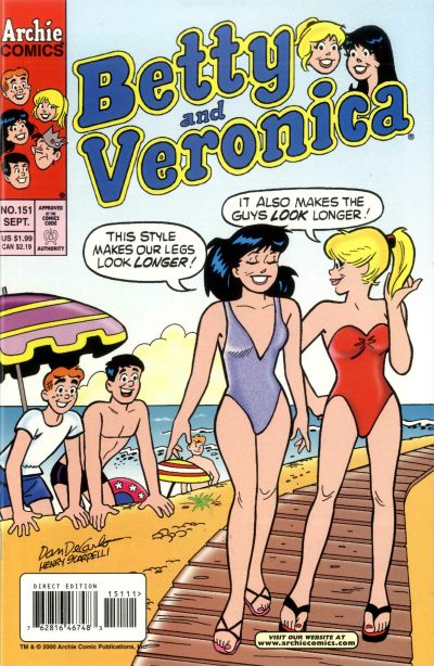 Cover for Betty and Veronica (Archie, 1987 series) #151