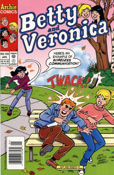 Cover for Betty and Veronica (Archie, 1987 series) #155 [Newsstand]