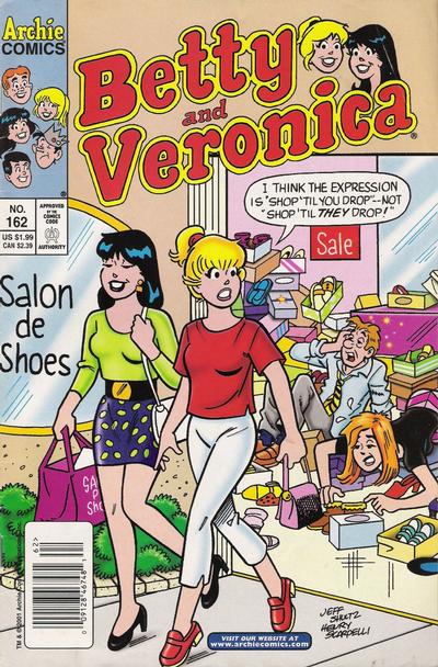 Cover for Betty and Veronica (Archie, 1987 series) #162 [Newsstand]