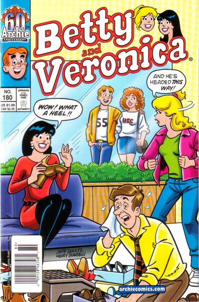 Cover for Betty and Veronica (Archie, 1987 series) #180 [Newsstand]
