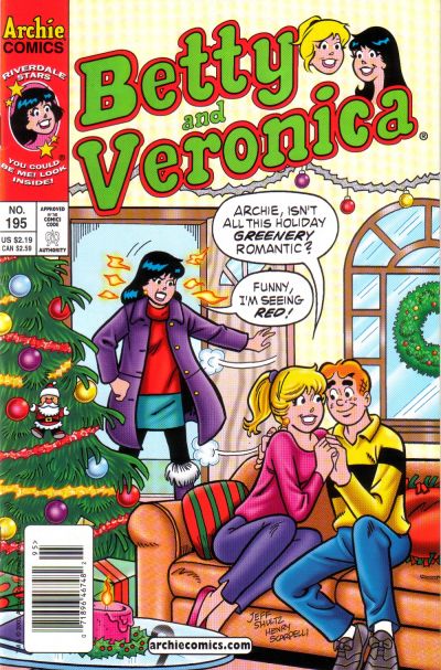 Cover for Betty and Veronica (Archie, 1987 series) #195 [Newsstand]