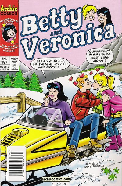 Cover for Betty and Veronica (Archie, 1987 series) #197 [Newsstand]