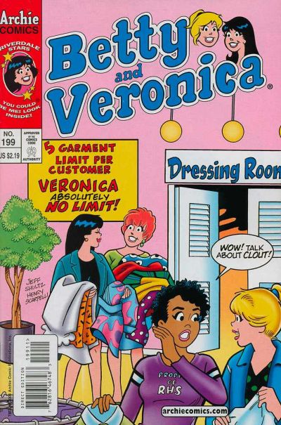 Cover for Betty and Veronica (Archie, 1987 series) #199 [Direct Edition]