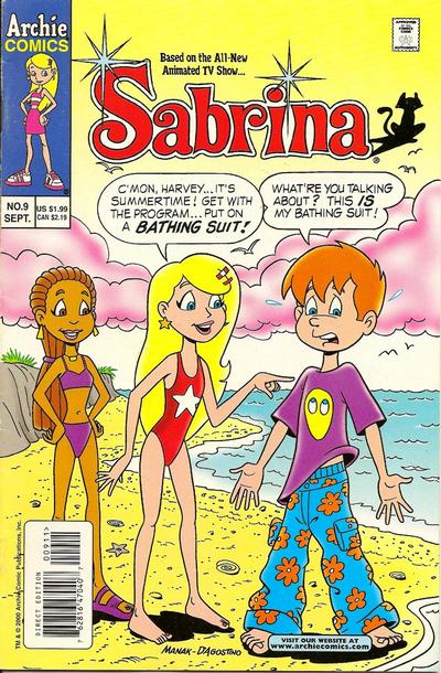 Cover for Sabrina (Archie, 2000 series) #9 [Direct Edition]