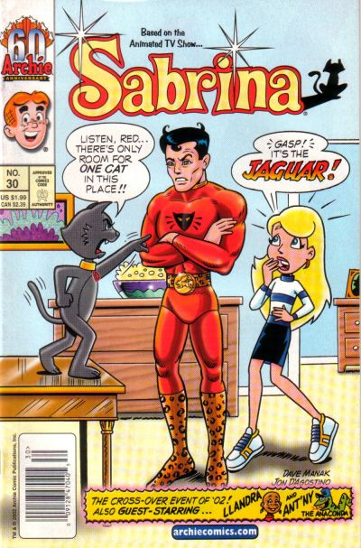 Cover for Sabrina (Archie, 2000 series) #30 [Newsstand]