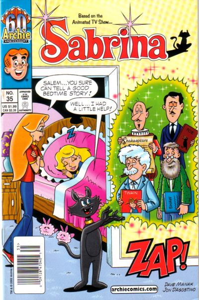 Cover for Sabrina (Archie, 2000 series) #35 [Newsstand]