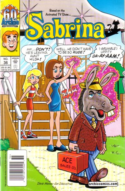 Cover for Sabrina (Archie, 2000 series) #36 [Newsstand]