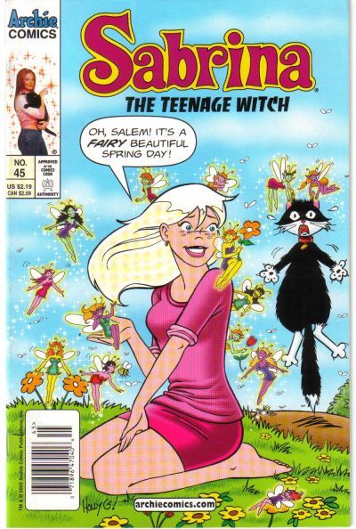 Cover for Sabrina the Teenage Witch (Archie, 2003 series) #45 [Newsstand]