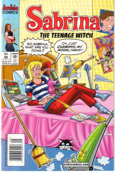 Cover for Sabrina the Teenage Witch (Archie, 2003 series) #49 [Newsstand]