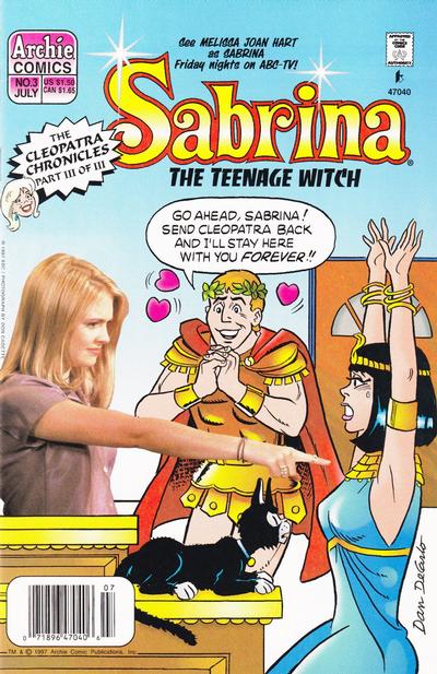 Cover for Sabrina the Teenage Witch (Archie, 1997 series) #3 [Direct Edition]