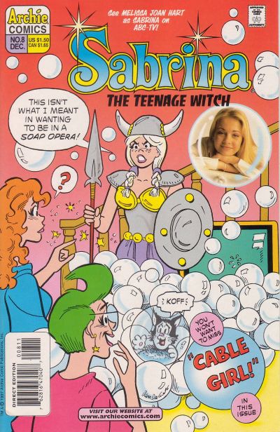 Cover for Sabrina the Teenage Witch (Archie, 1997 series) #8