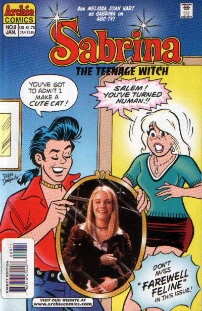 Cover for Sabrina the Teenage Witch (Archie, 1997 series) #9 [Newsstand]