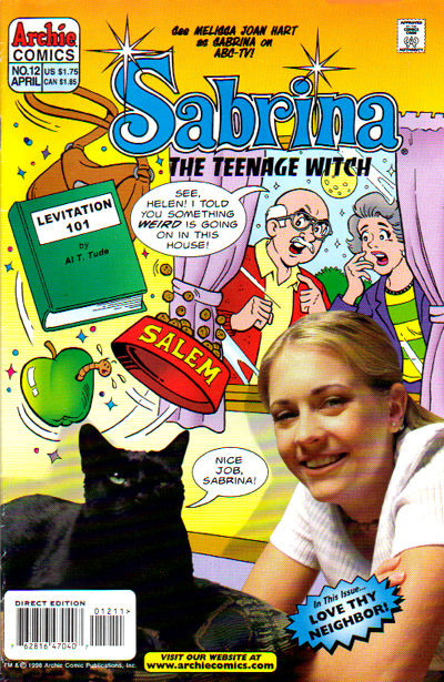 Cover for Sabrina the Teenage Witch (Archie, 1997 series) #12