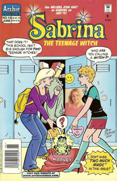 Cover for Sabrina the Teenage Witch (Archie, 1997 series) #14 [Direct Edition]