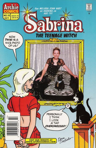 Cover for Sabrina the Teenage Witch (Archie, 1997 series) #18 [Direct Edition]
