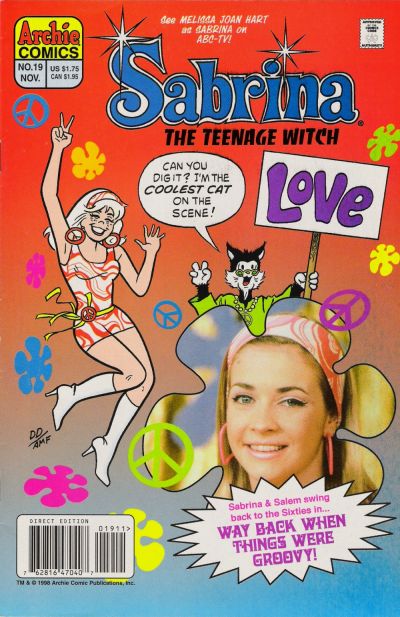 Cover for Sabrina the Teenage Witch (Archie, 1997 series) #19 [Newsstand]