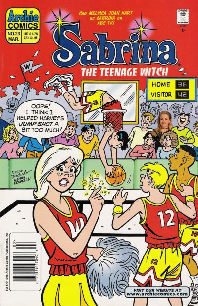 Cover for Sabrina the Teenage Witch (Archie, 1997 series) #23
