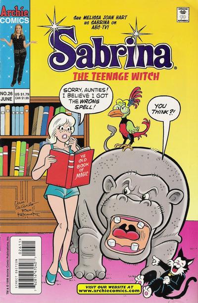 Cover for Sabrina the Teenage Witch (Archie, 1997 series) #26