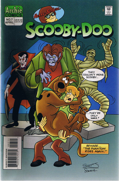 Cover for Scooby-Doo (Archie, 1995 series) #7 [Direct Edition]
