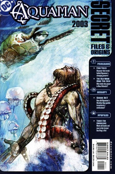 Cover for Aquaman Secret Files 2003 (DC, 2003 series) 