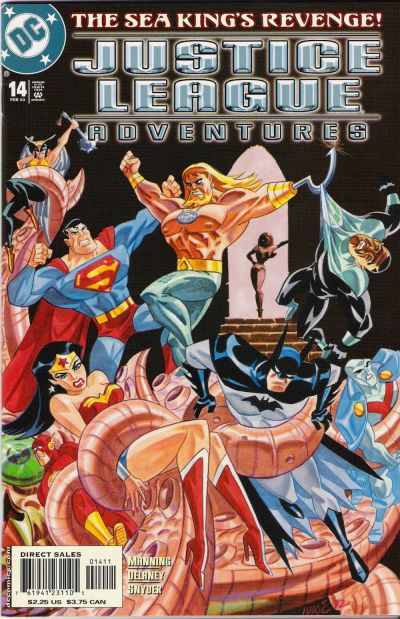 Cover for Justice League Adventures (DC, 2002 series) #14 [Direct Sales]