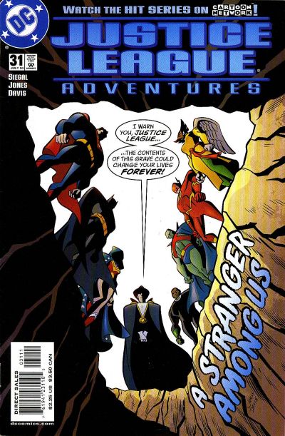 Cover for Justice League Adventures (DC, 2002 series) #31 [Direct Sales]