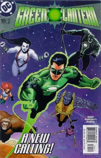 Cover for Green Lantern (DC, 1990 series) #165 [Direct Sales]