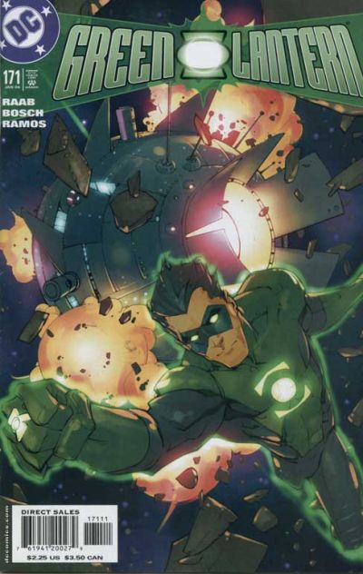 Cover for Green Lantern (DC, 1990 series) #171 [Direct Sales]