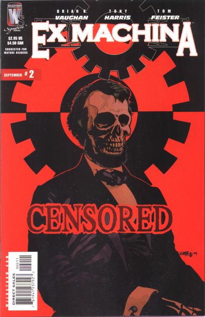 Cover for Ex Machina (DC, 2004 series) #2