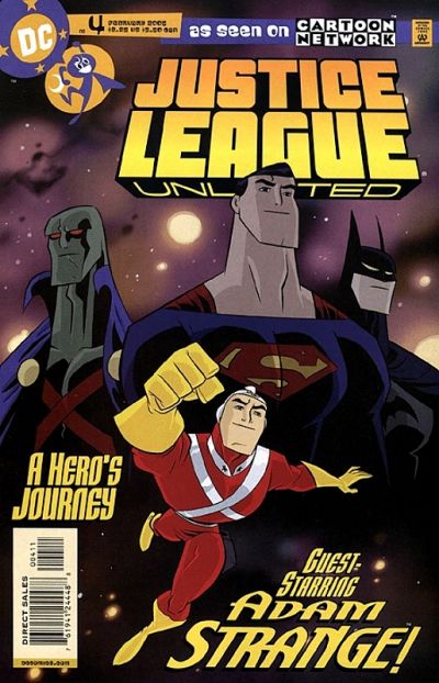 Cover for Justice League Unlimited (DC, 2004 series) #4 [Direct Sales]