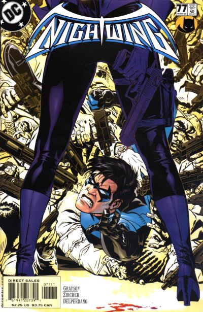 Cover for Nightwing (DC, 1996 series) #77 [Direct Sales]