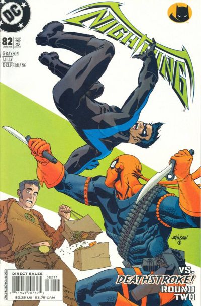 Cover for Nightwing (DC, 1996 series) #82 [Direct Sales]