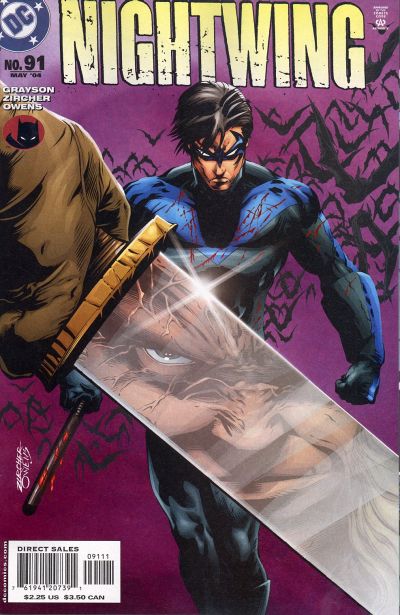Cover for Nightwing (DC, 1996 series) #91 [Direct Sales]