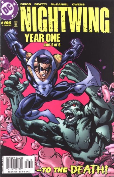 Cover for Nightwing (DC, 1996 series) #106 [Direct Sales]
